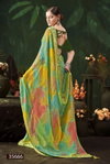 Pritanshi By Vallabhi Chiffon Leheriya Print With Fancy Swarovski Work Saree Wholesale Distributors In India